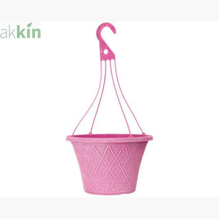 Prisma Decorative Hanging Basket 12" - Raspbery Pink AK Kin Garden Supplies