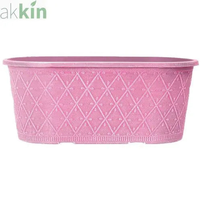 Prisma Decorative Planter Oval 16" - Raspberry Pink AK Kin Garden Supplies