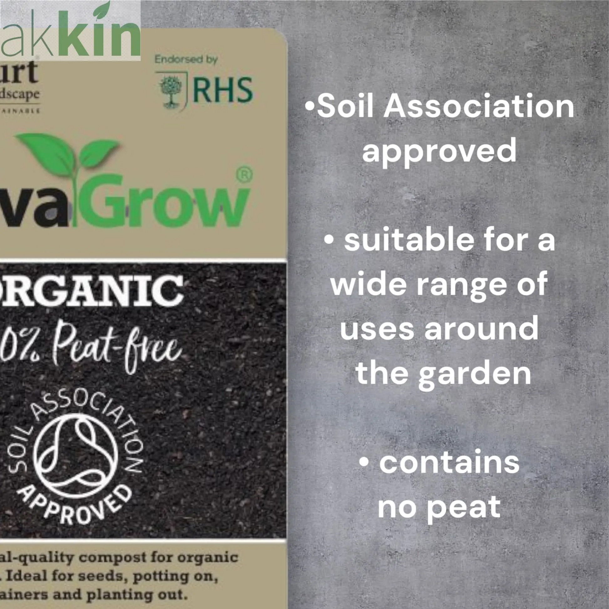 RHS Melcourt Sylvagrow Organic Growing Medium 40lt AK Kin Garden Supplies
