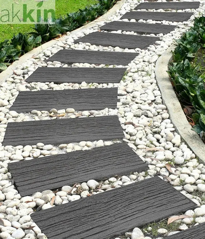 Railroad Stepping Stone Railroad Tie AK Kin Garden Supplies