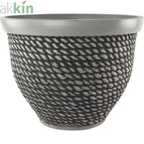 Rope Planter 40cm  Grey AK Kin Garden Supplies