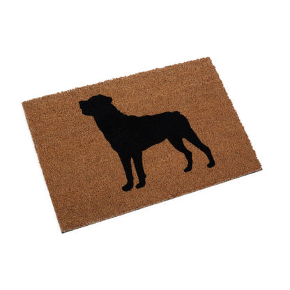 Rottweiler Coir Doormat H2 x D40 x W60 House, Home & Garden