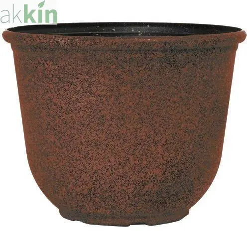 Sadie Planter 8"  Clay Rust - AK Kin Garden Supplies