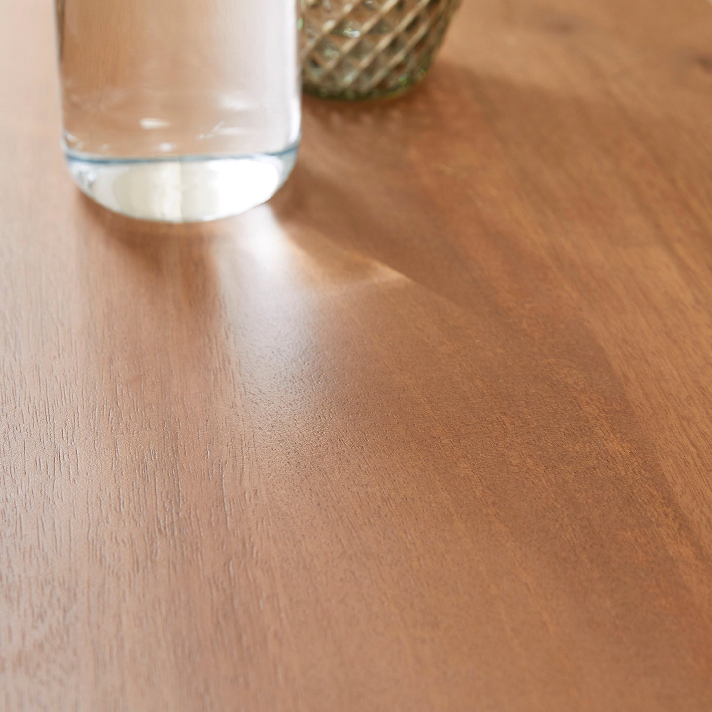 Scandinavian Light Walnut Oslo Bedside Table Fishe and Lilly