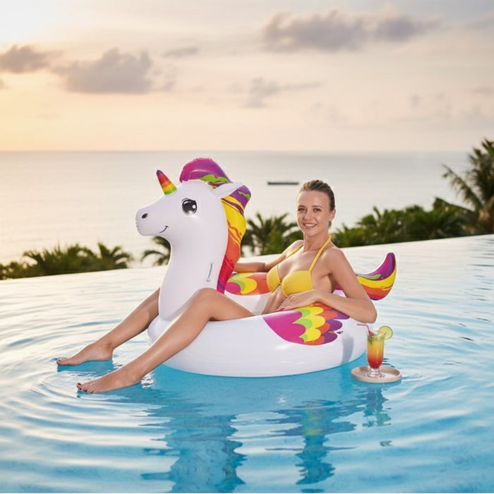 47" Fantasy Unicorn Swim Ring
