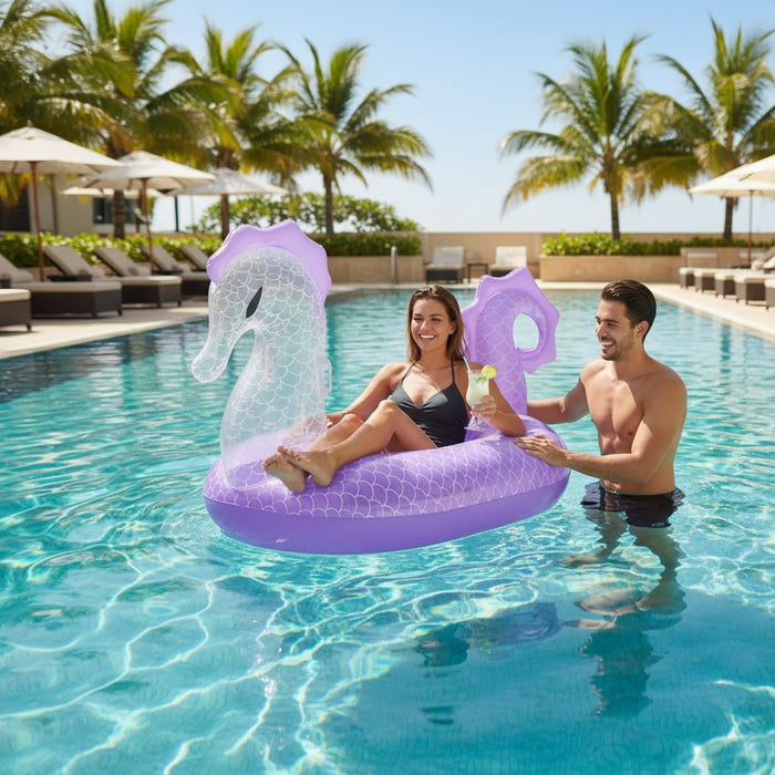 Royal Seahorse Ride-On Pool Float