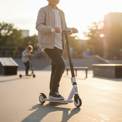 Xootz Stunt Scooter - White