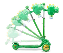 Xootz Dinosaur Bubble Go Scooter - Green