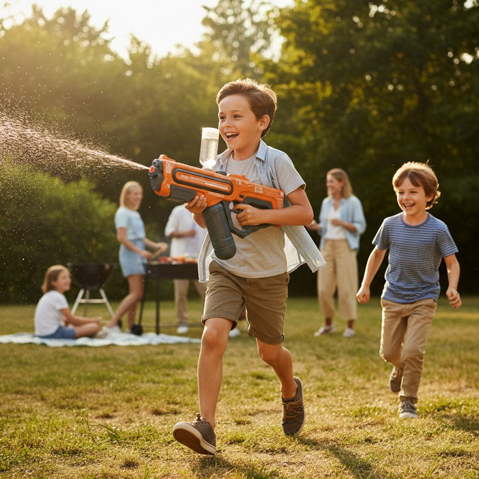 Aqua Blaster AB-600 60cm Electric Water Gun - Orange