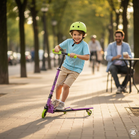 Xootz Pulse Scooter - Purple