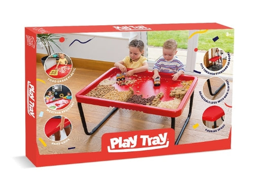 Play Tray - Single Tray Red
