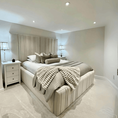 Selena Bed High Base UK Beds Direct ltd