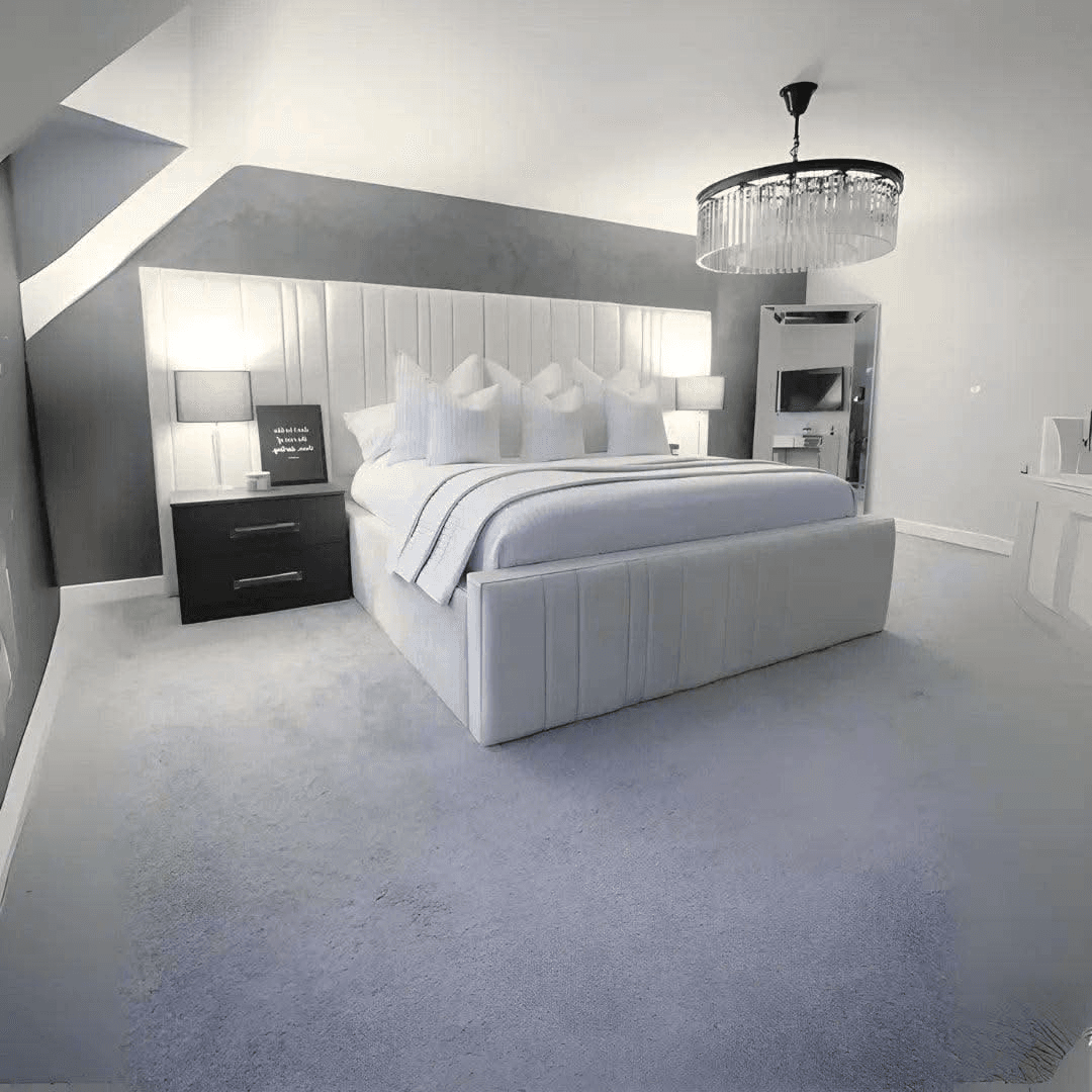 Sephora Wide Panel Bed UK Beds Direct ltd