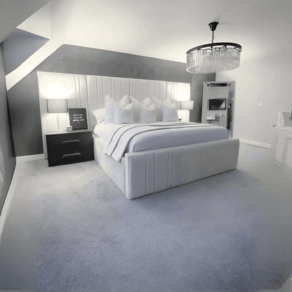 Sephora Wide Panel Bed UK Beds Direct ltd