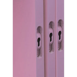 Set Of Three Pink Mdf Wall Cubes House, Home & Garden