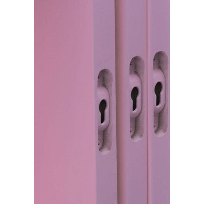 Set Of Three Pink Mdf Wall Cubes House, Home & Garden