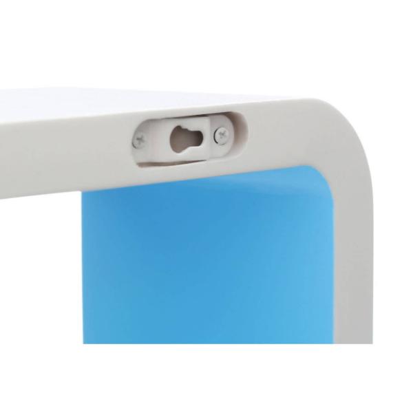 Set Of Three Varied White Wall Cubes House, Home & Garden