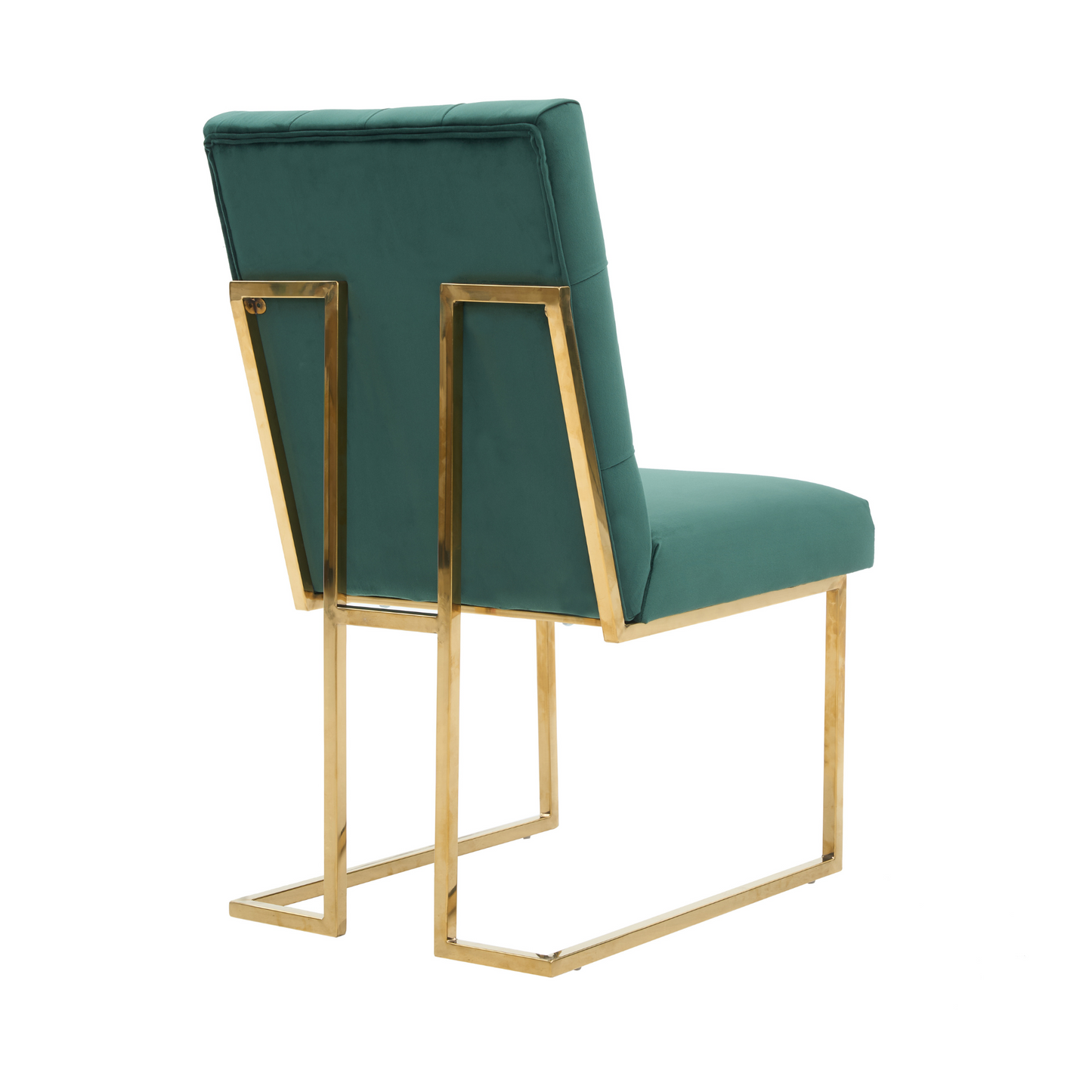 Siena Tufted Velvet Dining Chair – Gold Frame, Modern Luxury Accent PN Home