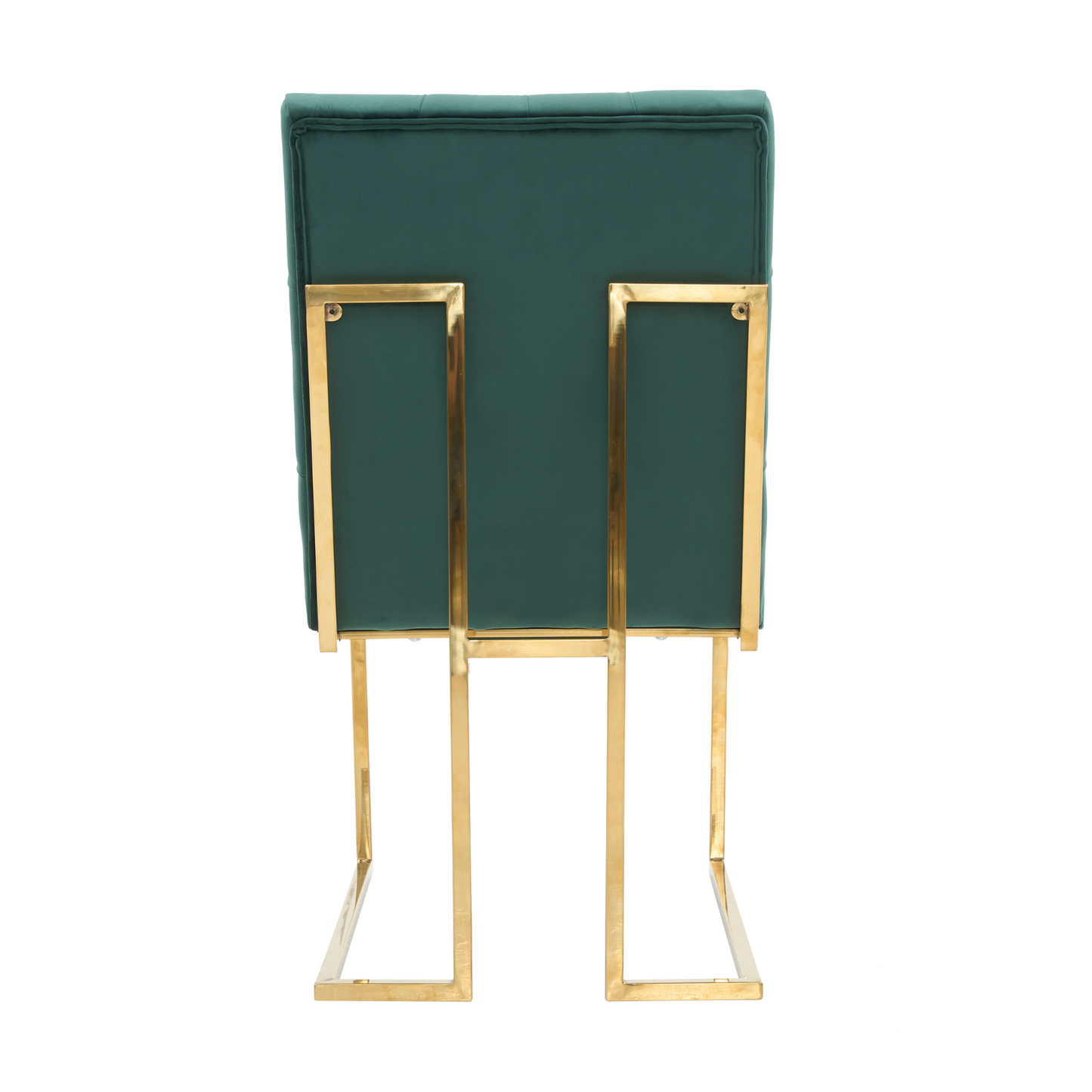 Siena Tufted Velvet Dining Chair – Gold Frame, Modern Luxury Accent PN Home