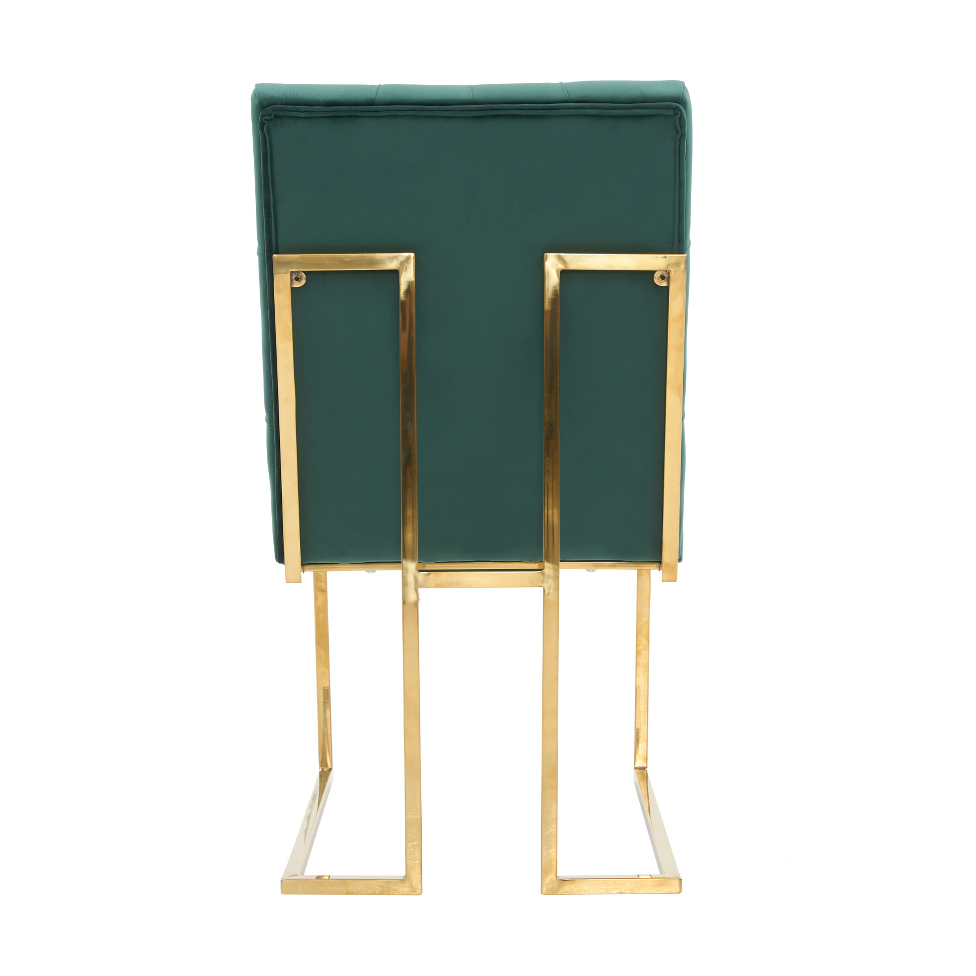 Siena Tufted Velvet Dining Chair – Gold Frame, Modern Luxury Accent PN Home