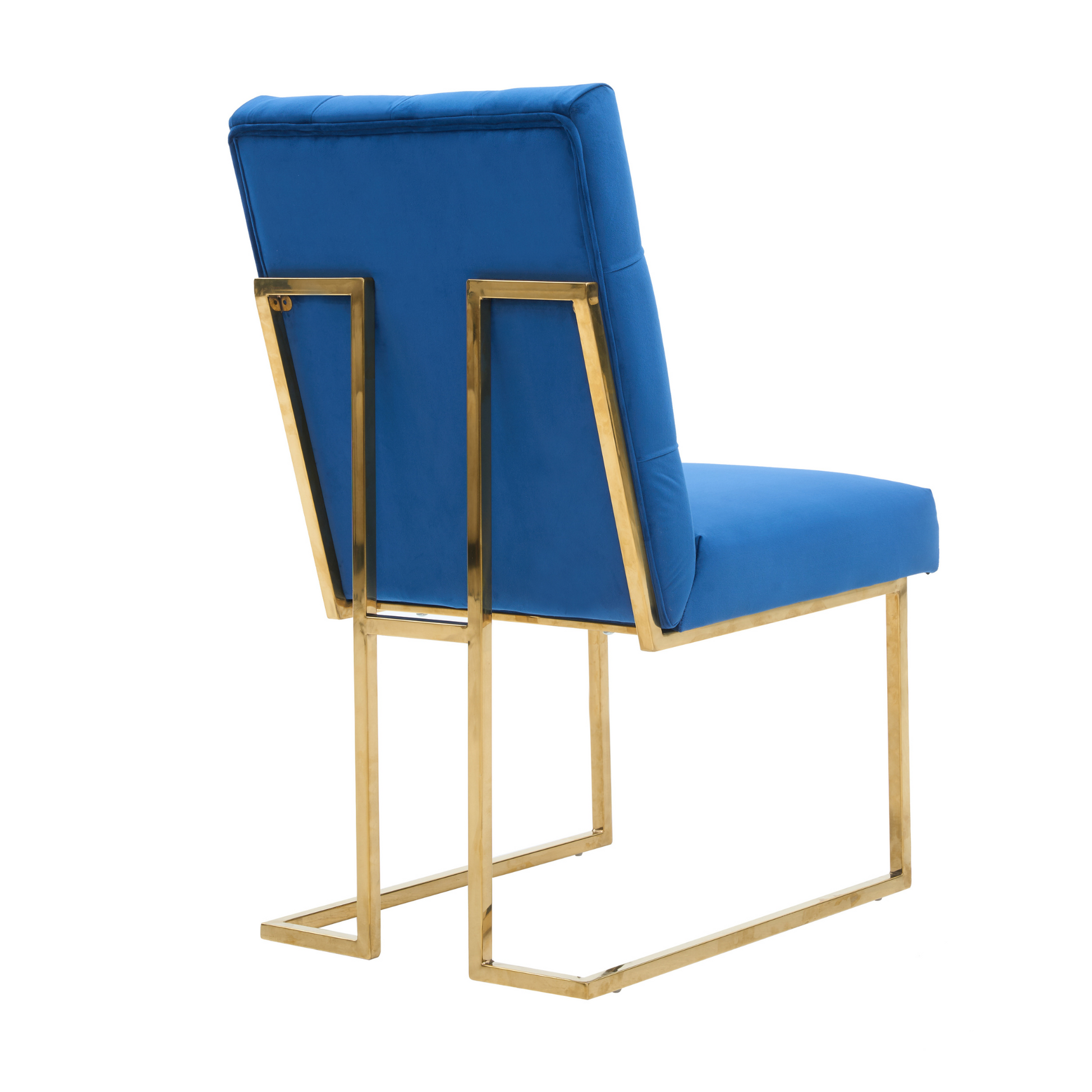 Siena Tufted Velvet Dining Chair – Gold Frame, Modern Luxury Accent PN Home