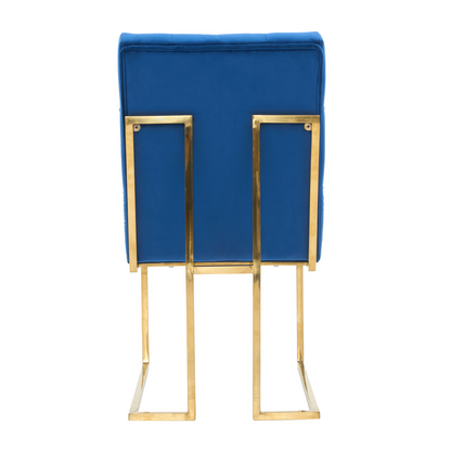Siena Tufted Velvet Dining Chair – Gold Frame, Modern Luxury Accent PN Home