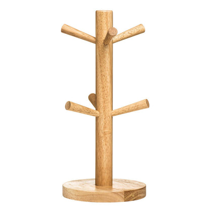 Soka Rubberwood 6 Cup Mug Tree House, Home & Garden