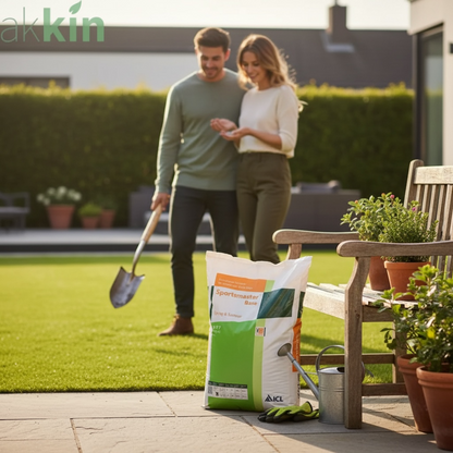 Sportsmaster Spring & Summer Turf Fertiliser 25kg AK Kin Garden Supplies