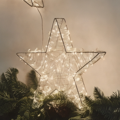 StellarShine 30cm Silver Light - Indoor/Outdoor House, Home & Garden