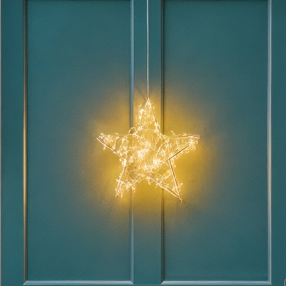 StellarShine 30cm Silver Light - Indoor/Outdoor House, Home & Garden