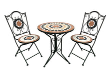 SupaGarden Mosaic Bistro Set Burnt Orange AK Kin Garden Supplies