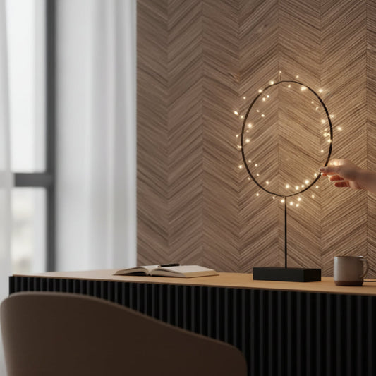 Table Aurora 25cm Light Lamp Black House, Home & Garden