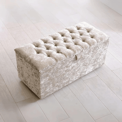 The Chesterfield Ottoman blanket Box UK UK Beds Direct ltd