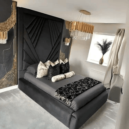 The Hilton Wall Panel Bed Frame UK UK Beds Direct ltd
