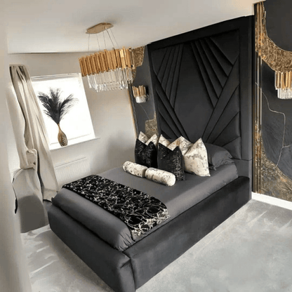 The Hilton Wall Panel Bed Frame UK UK Beds Direct ltd