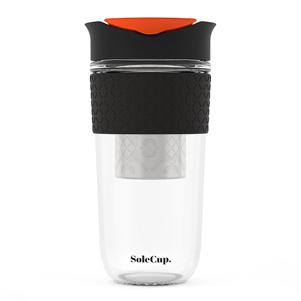 The SoleCup Plus Tea Infuser - Large 530ml Cup - Black House, Home & Garden