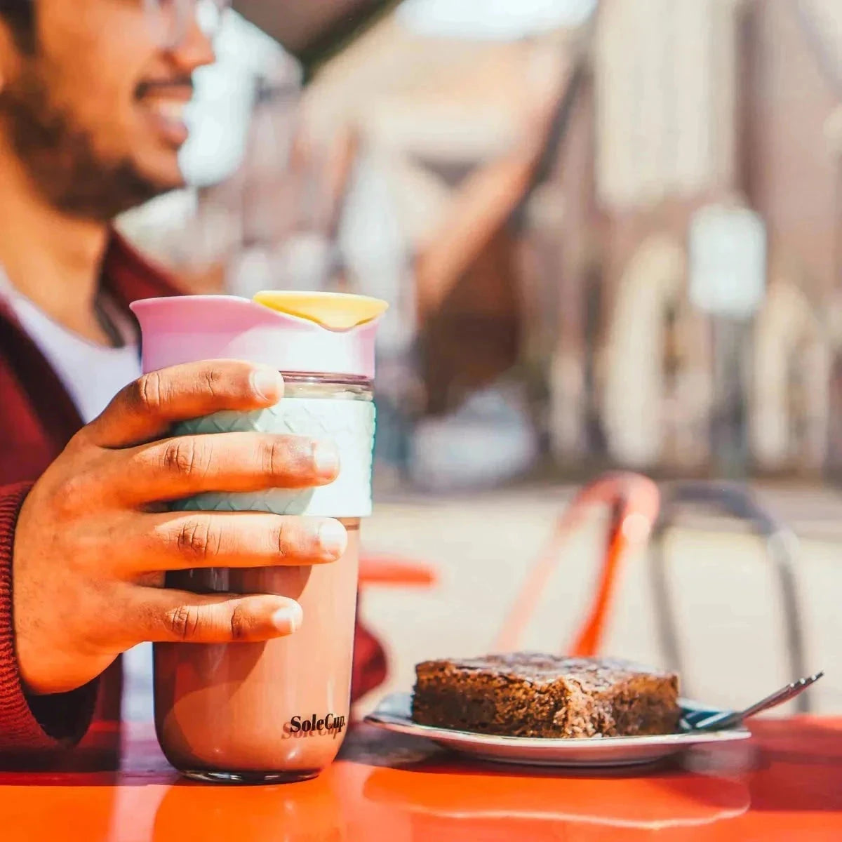 The SoleCup Plus Tea Infuser - Large 530ml Cup - Black House, Home & Garden