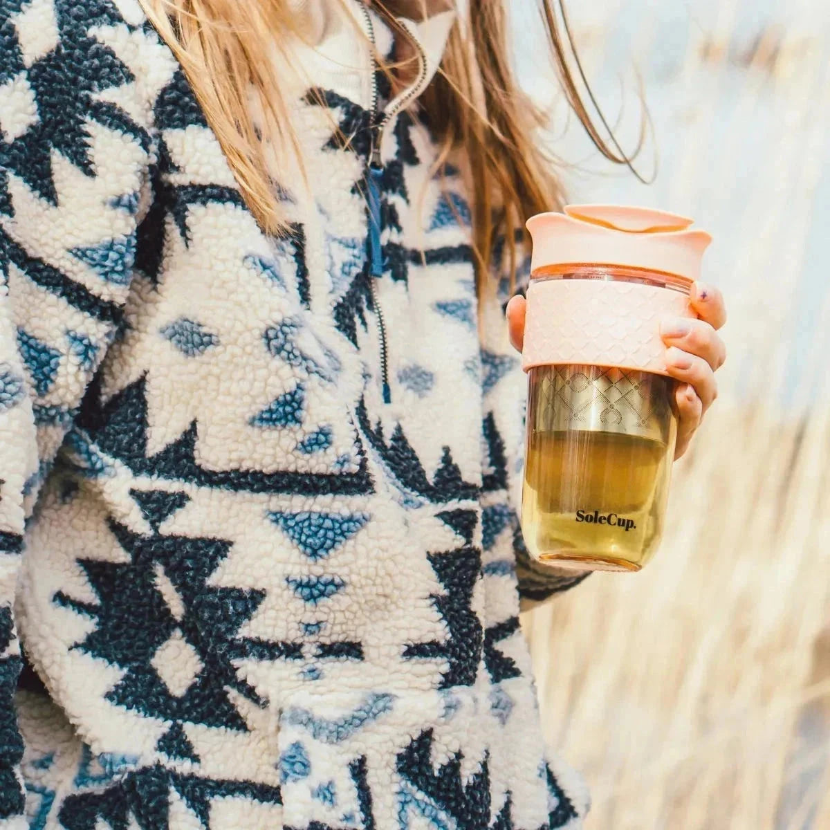 The SoleCup Plus Tea Infuser - Large 530ml Cup - Black House, Home & Garden