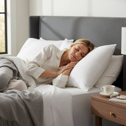 The Ultimate King Pillow - Extra long cotton pillow for King & Super King beds House, Home & Garden