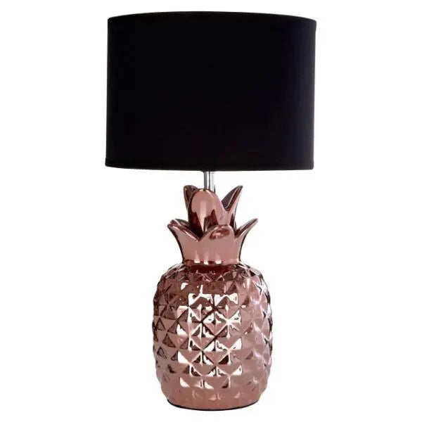 Tiziano Pineapple Copper Ceramic Lamp AK Kin Garden Supplies