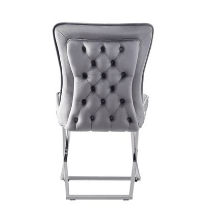 Trafalgar Velvet Dining Chair PN Home