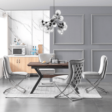 Trafalgar Velvet Dining Chair PN Home