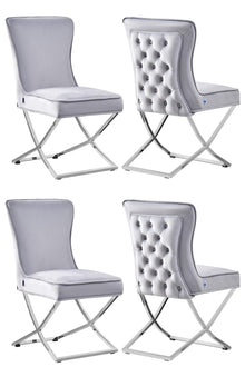 Trafalgar Velvet Dining Chair PN Home