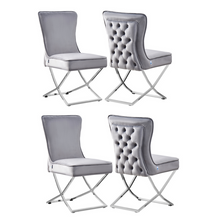 Trafalgar Velvet Dining Chair PN Home