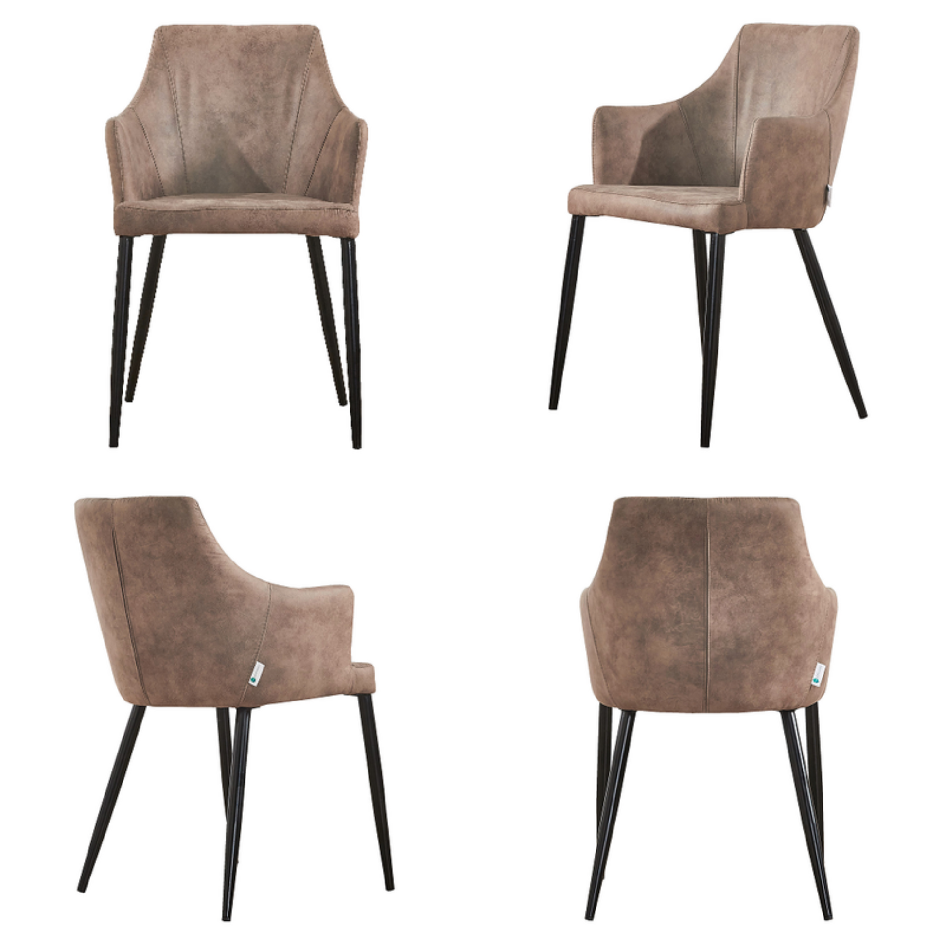 Zarah LUX faux leather chair PN Home