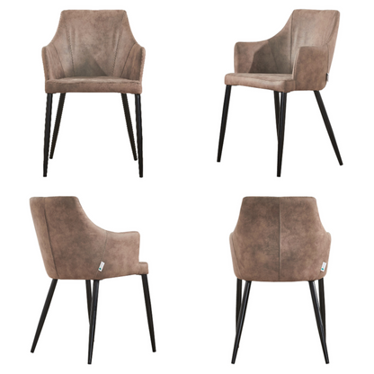 Zarah LUX faux leather chair PN Home