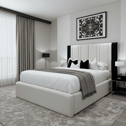Verona Elegance Bed Frame – Luxury Upholstered Bed for Modern Bedrooms UK Beds Direct ltd