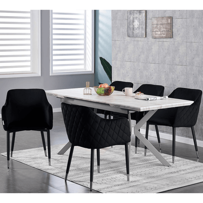Verona LUX velvet dining chair PN Home