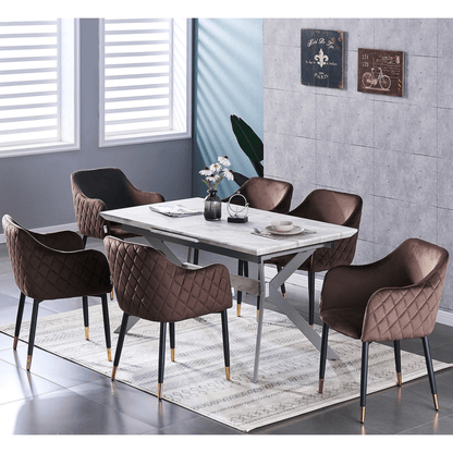 Verona LUX velvet dining chair PN Home