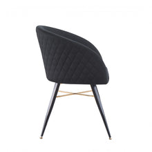 Vittorio LUX Velvet Dining Chair with Metal Legs - Perfect for Dining Room Living Room PN Home